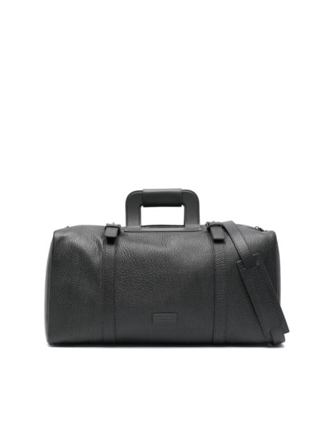 EMPORIO ARMANI pebbled holdall