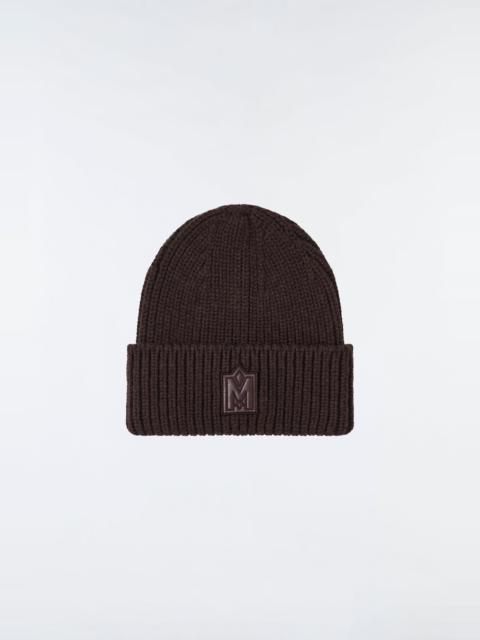JUDE hand-knit toque with ribbed cuff