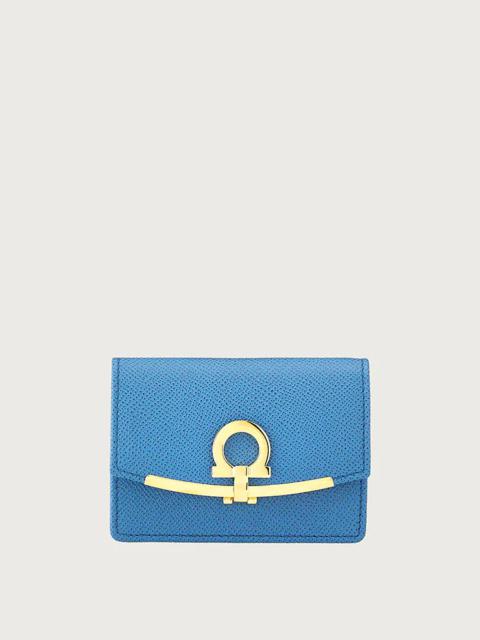 FERRAGAMO GANCINI CARD CASE