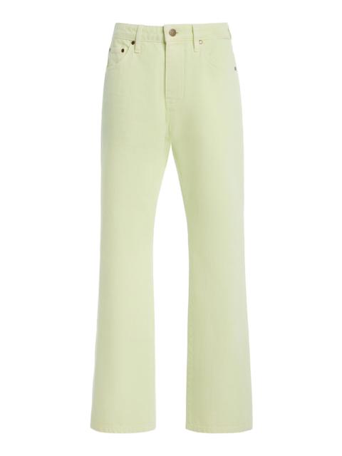 RENGGLI Straight Jean lime green