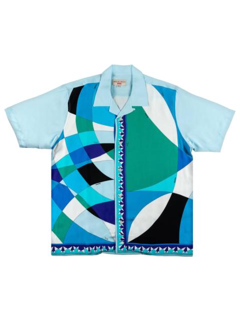 Supreme x Emilio Pucci Short-Sleeve Shirt 'Blue'