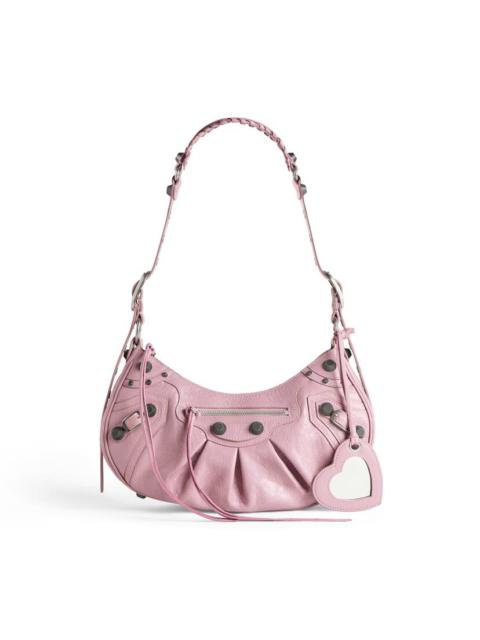 Women's Le Cagole Small Shoulder Bag in Pink