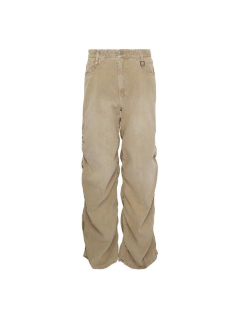 Wooyoungmi Drawstring Pants With Gather Side