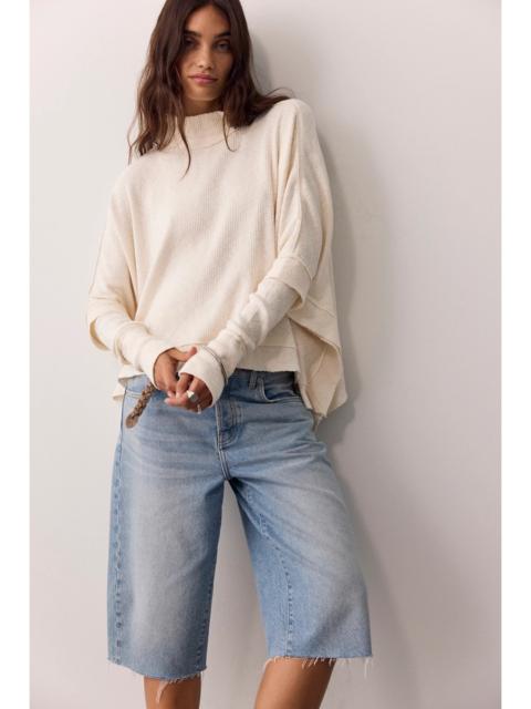 FREE PEOPLE We The Free Moon Daisy Turtle-Neck Twofer