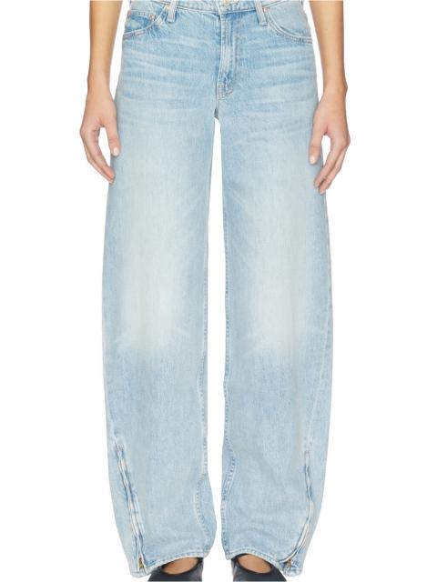 MOTHER The Turn Key Spinner Sneak Jeans
