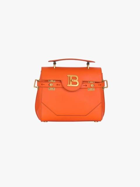 Balmain Light orange smooth leather B-Buzz 23 bag