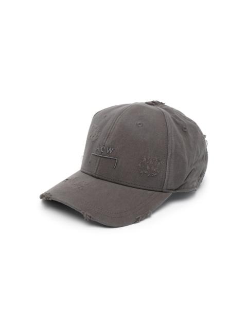 Ando logo-embroidered cap