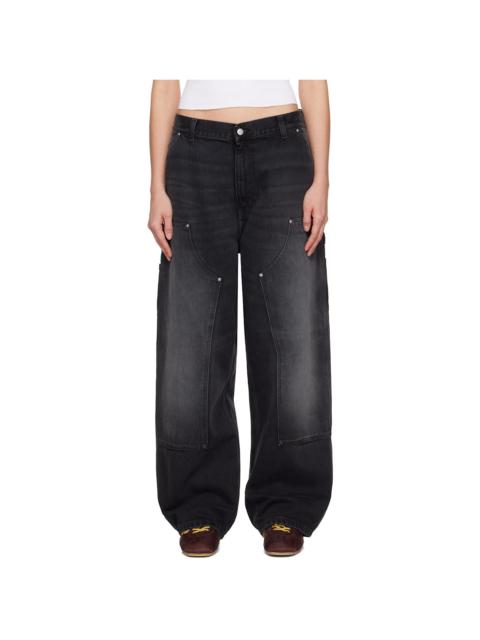 Carhartt Black Brandon Double Knee Jeans