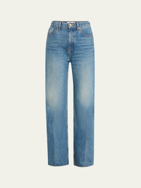 ULLA JOHNSON The Martine Straight-Leg Denim Jeans