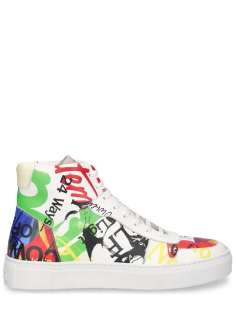 Vivienne Westwood 10mm Classic leather high top sneakers