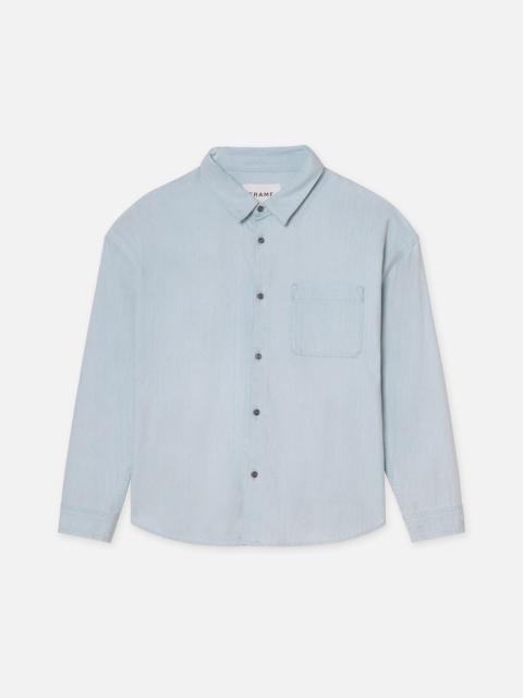 Relaxed Denim Shirt in Southern Ocean
