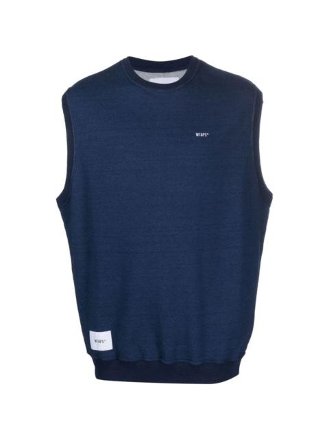 WTAPS Ditch logo-embroidered sweater vest