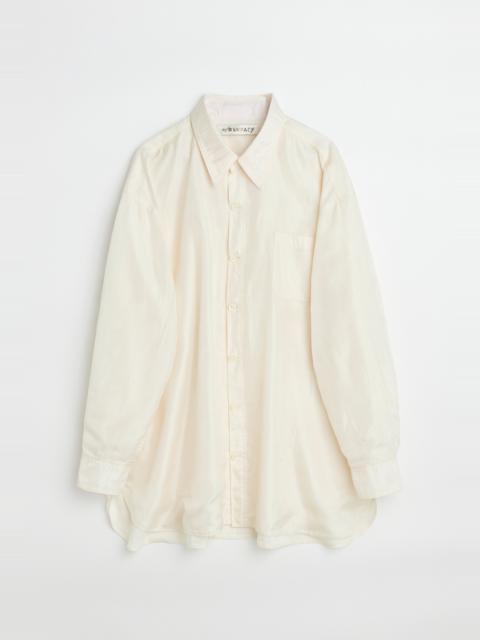 Our Legacy Darling Shirt Champagne Cotton Silk