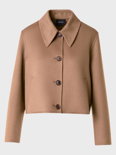 AKRIS Wilhelm Cashmere Short Jacket