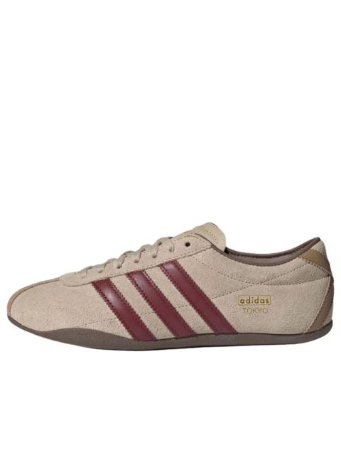 adidas (WMNS) adidas Tokyo 'Stone Khaki Collegiate Burgundy' KJ0366