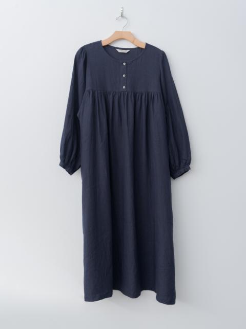 ICHI Antiquités Linen Dress - Navy
