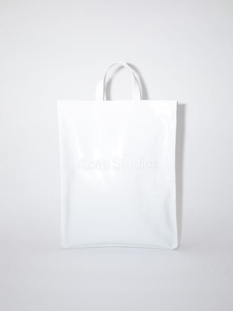 Acne Studios Logo tote bag - White