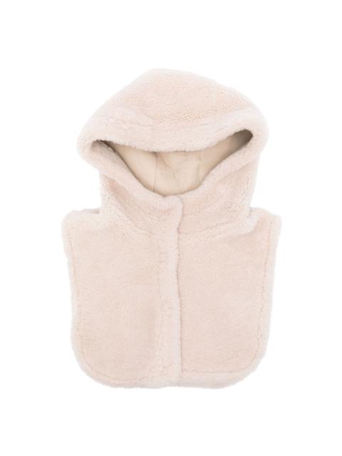 Yves Salomon reversible shearling balaclava