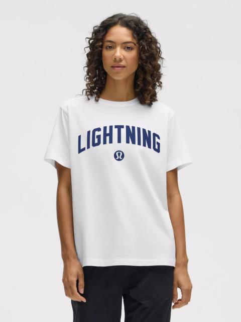 lululemon All Yours Organic Cotton Crewneck T-Shirt *Tampa Bay Lightning