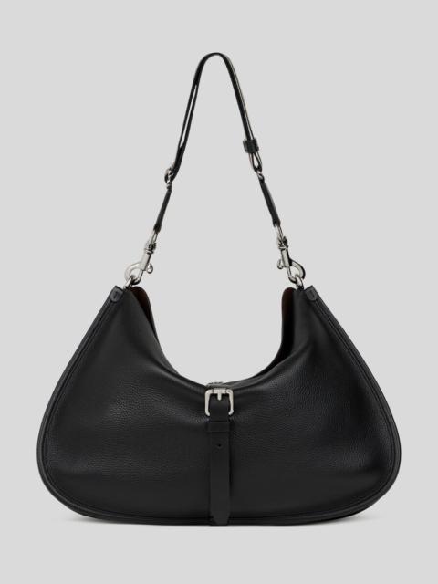 Etro MAXI TUMBLED LEATHER PONY BAG
