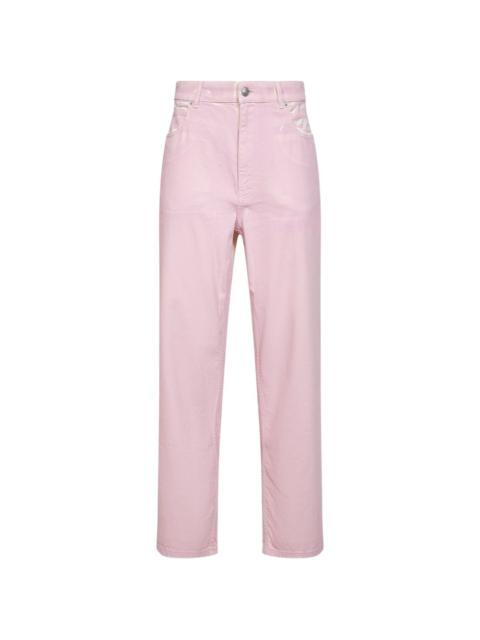 Marni pink straight jeans