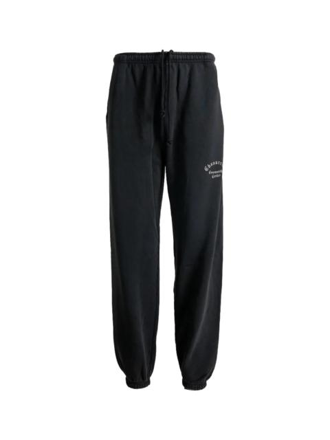 WILLY CHAVARRIA Community Center Buffalo Sweatpants "Pirate Black" MUJSB004 064N 011