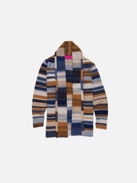 The Elder Statesman STRIPE ITALY SMOKING JACKET