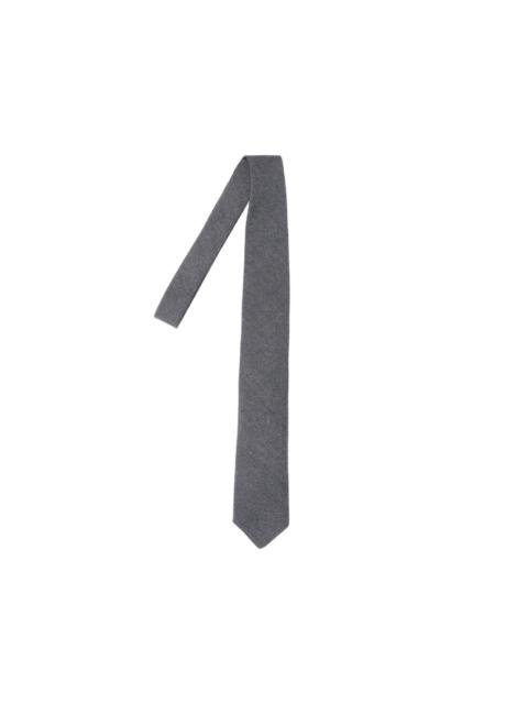 LARDINI micro-pattern wool tie
