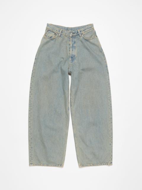 Acne Studios Super baggy fit jeans - 2023F - Blue/beige
