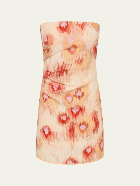 SIR. Fiorella Strapless Mini Dress