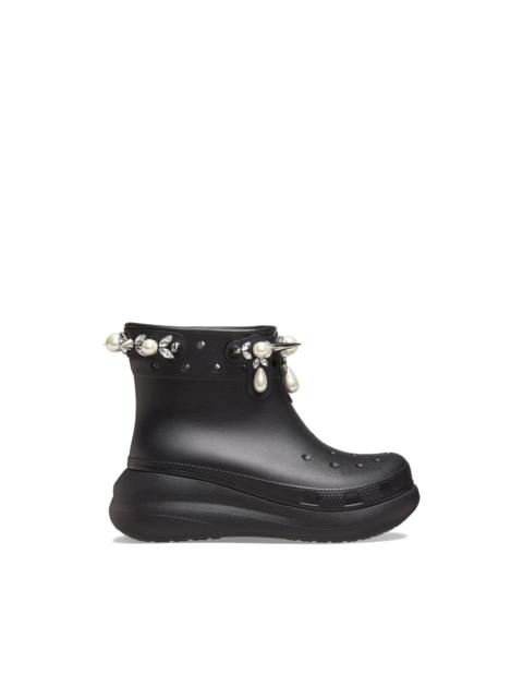 crocs x Simone Rocha pearl-embellished boots