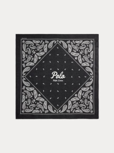 Polo Ralph Lauren Logo Cotton Bandanna