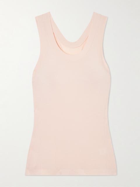 NORMA KAMALI Racer Stretch-jersey Tank