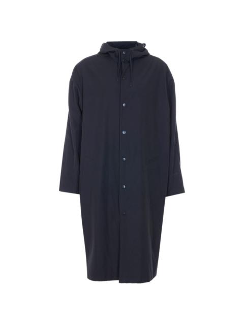 A.P.C. buttons logo parka