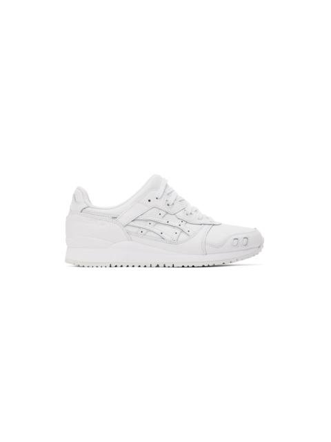 Asics White Gel-Lyte III OG Sneakers