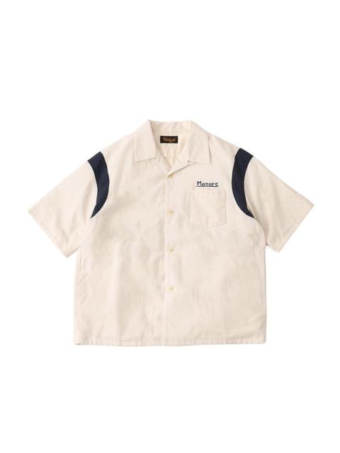 visvim WALLIS DOWN SHIRT S/S WHITE