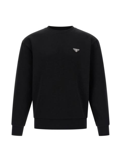 Prada Triangle Logo Sweatshirt