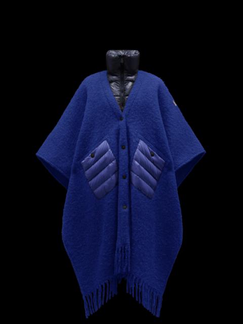 Moncler Wool And Mohair Cape