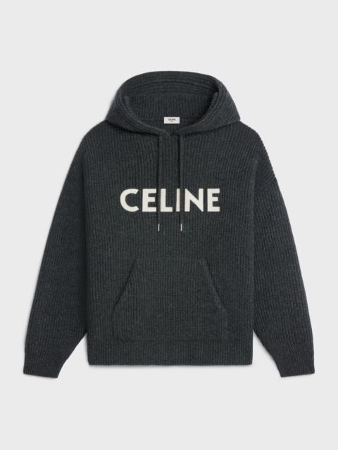 CELINE celine sweater in ribbed wool