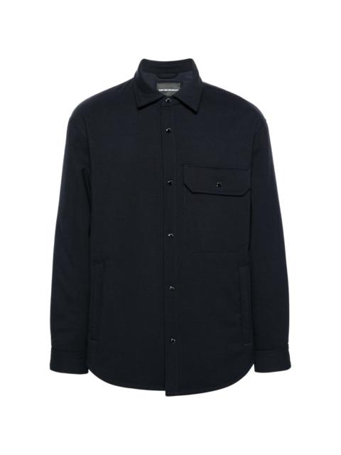 classic-collar shirt jacket