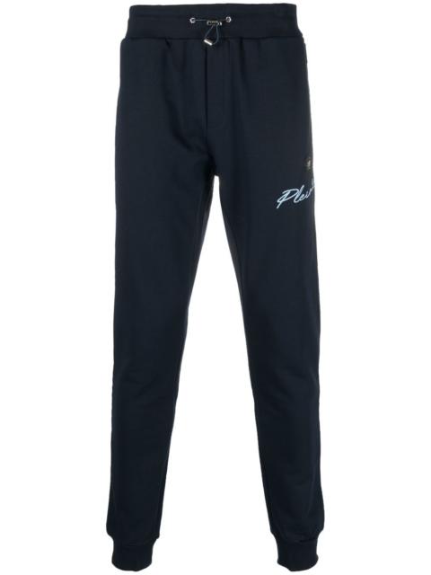 PHILIPP PLEIN logo-embroidered track pants