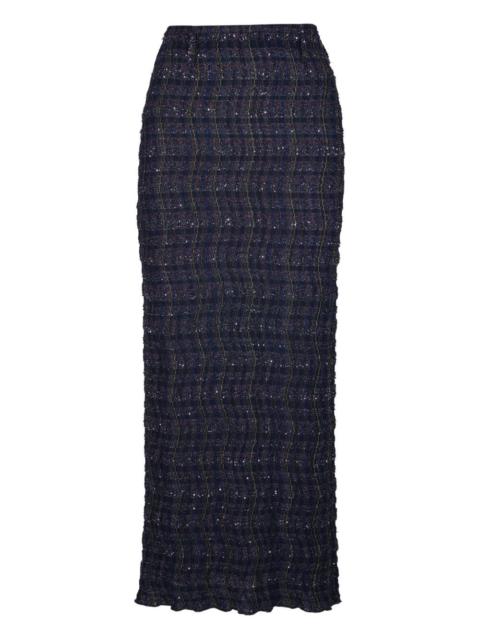 Missoni textured skirt