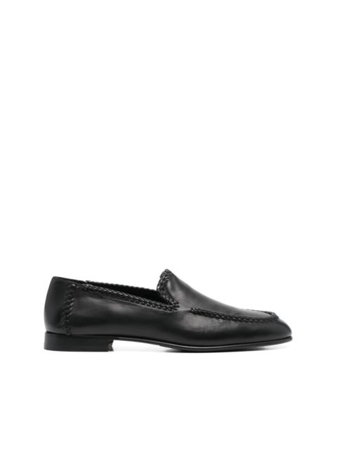 Canali leather loafers
