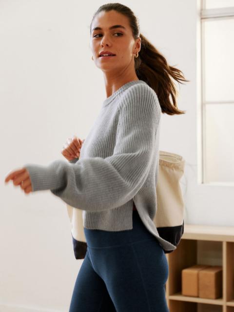 BEYOND YOGA Ready For Anywhere Hi Lo Sweater