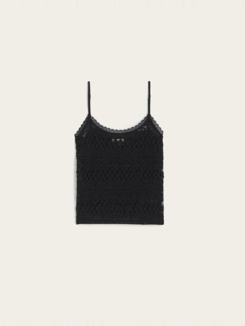 Madewell Jacquard-Lace Scoopneck Tank