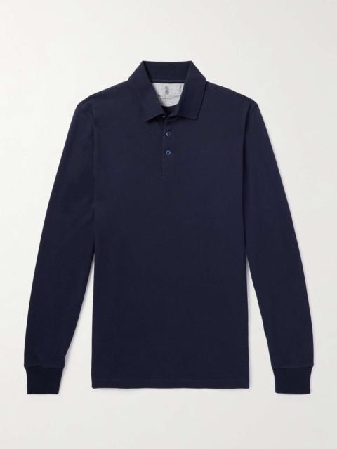 Cotton-Piqué Polo Shirt