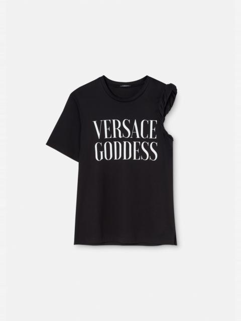Versace Goddess Rolled T-shirt