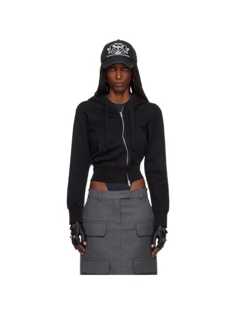 VAQUERA Black Twisted Hoodie