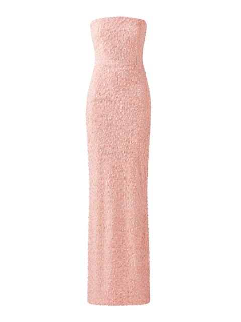 THE NEW ARRIVALS ILKYAZ OZEL Nara Sequined Maxi Dress