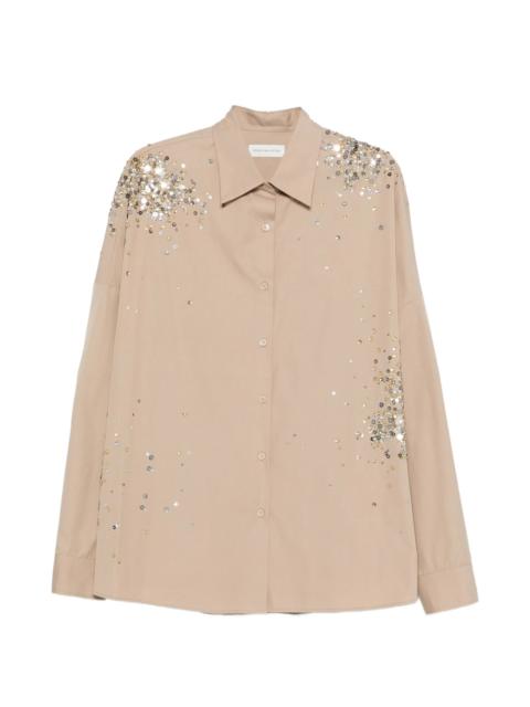 Dries Van Noten Dries Van Noten Sequin-embellished Shirt
